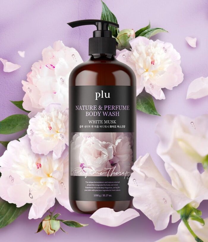 Plu Nature & Perfume Body Wash White musk 1000g - EmpressKorea