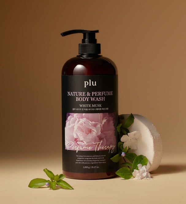 Plu Nature & Perfume Body Wash White musk 1000g - EmpressKorea