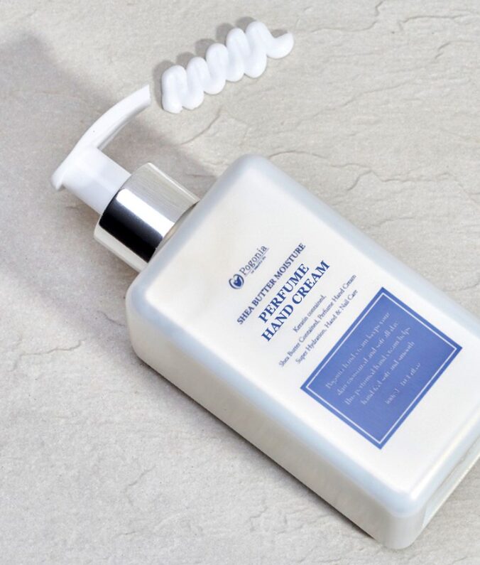 Pogonia Boardring  Eczema Perfume Hand Cream Highly Moisturizing Lotion Large Capacity 300ml - EmpressKorea