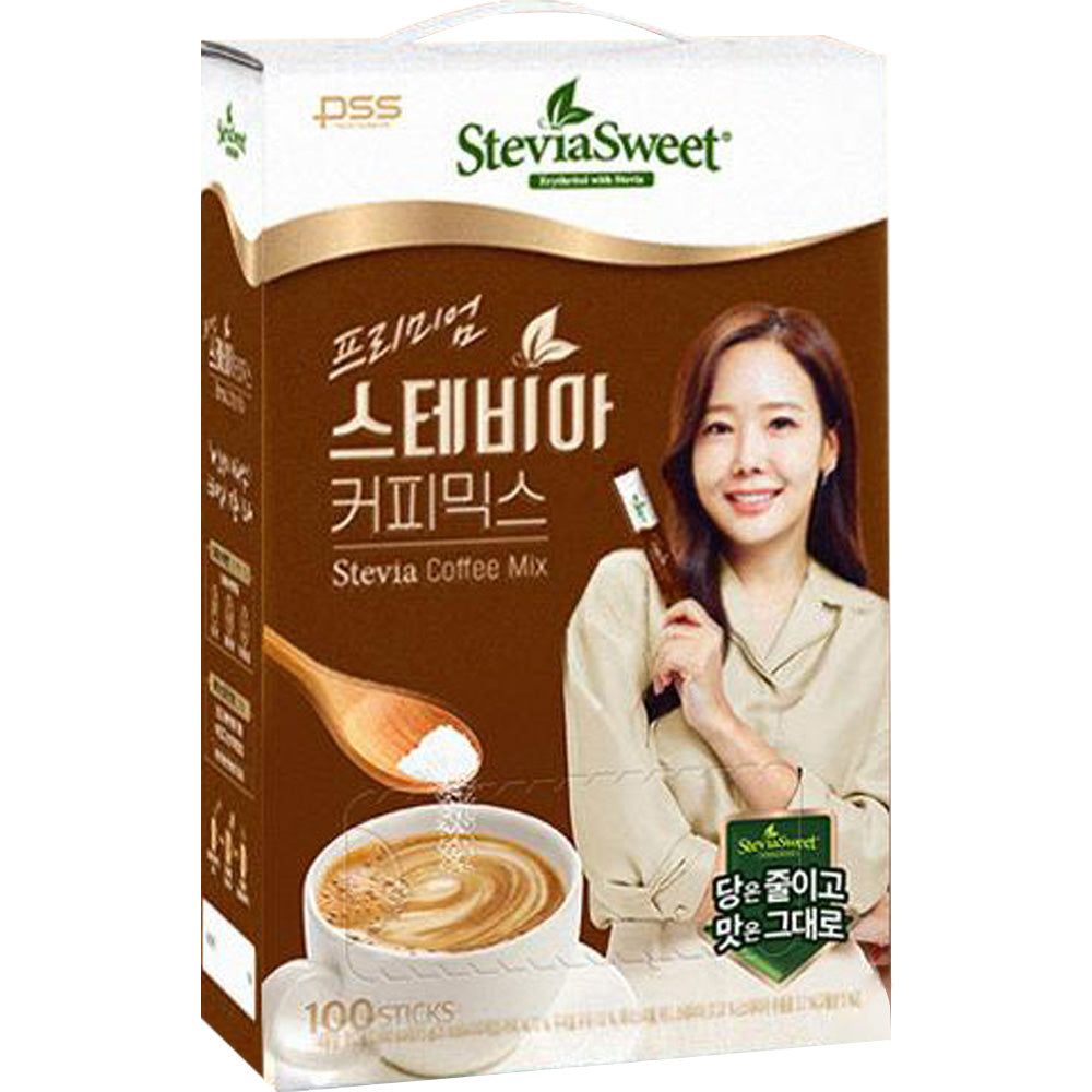 Pulses Premium Stevia Coffee Mix Gold Edition Large diabetic coffee sugar free 9.5g x 100pcs - EmpressKorea