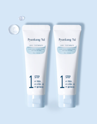 Pyunkang Yul Fluoride-free Bebe Toothpaste NO.1  Blueberry Flavor 60g*60g - EmpressKorea