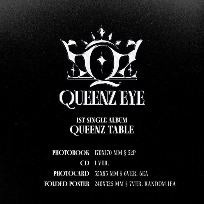 Queenz Eye - 1st Single Album: Queenz Table - EmpressKorea