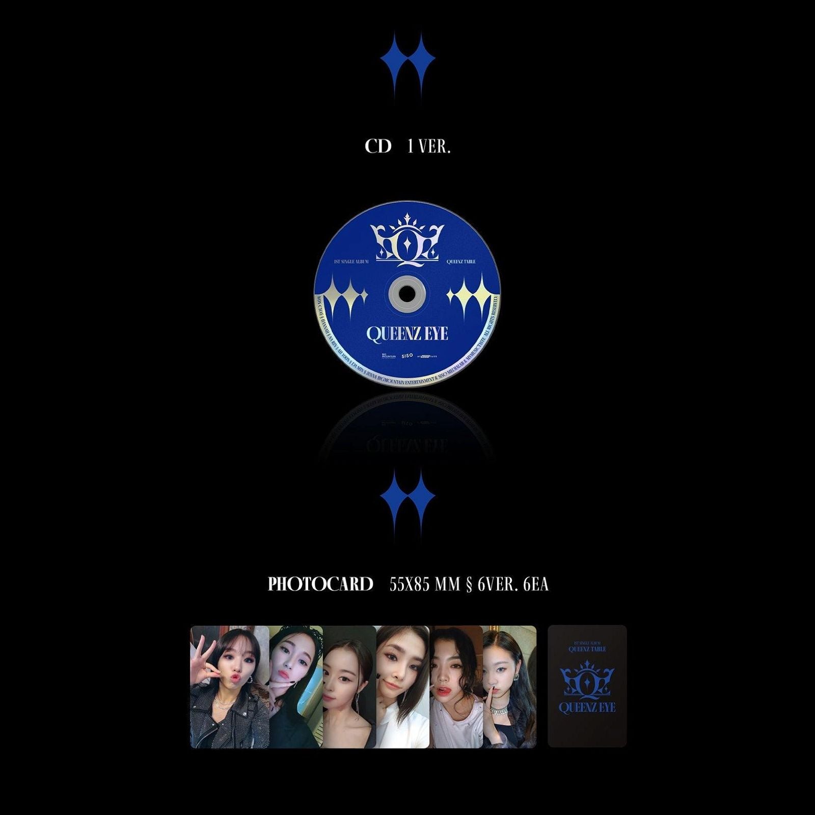 Queenz Eye - 1st Single Album: Queenz Table - EmpressKorea