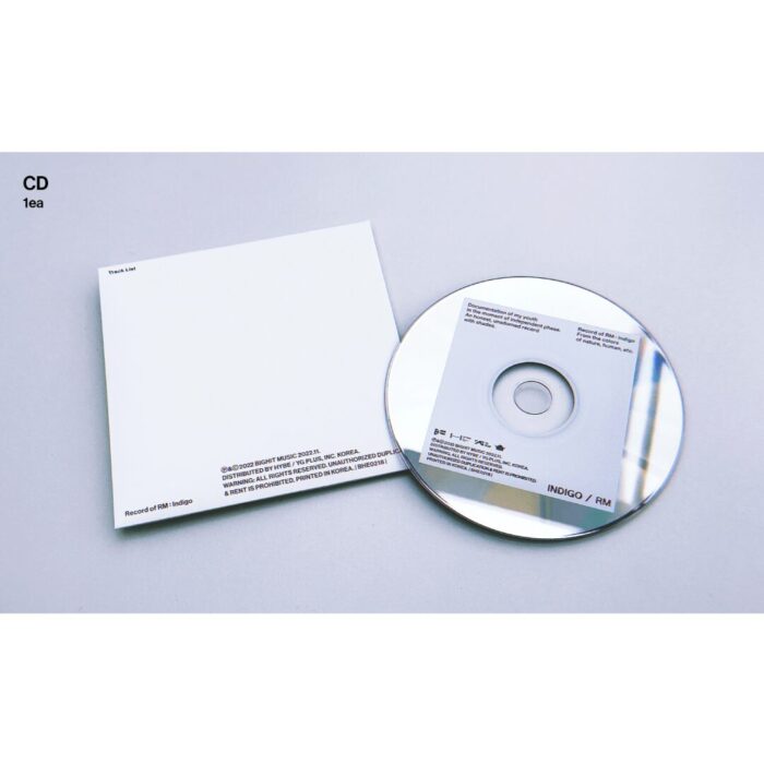 RM (BTS) - 1st Solo Album: INDIGO - EmpressKorea