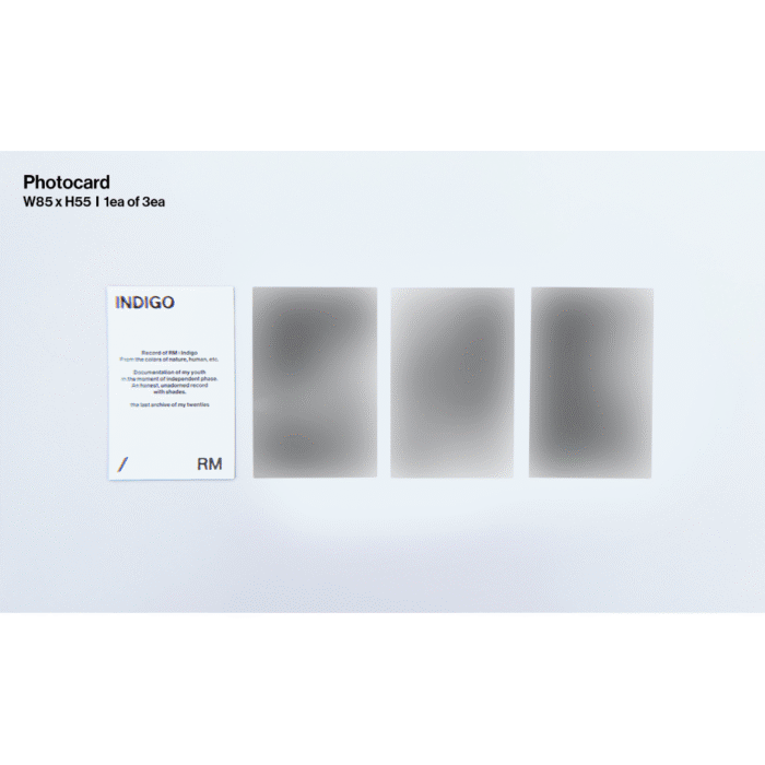 RM (BTS) - 1st Solo Album: INDIGO - EmpressKorea