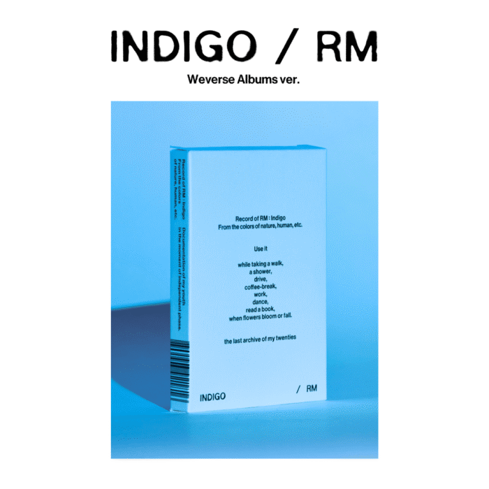 RM (BTS) - 1st Solo Album: INDIGO - EmpressKorea
