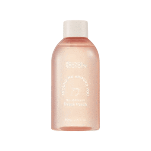 ROUND A'ROUND Hour Bubble Bath #PEACH PEACH 80ml - EmpressKorea