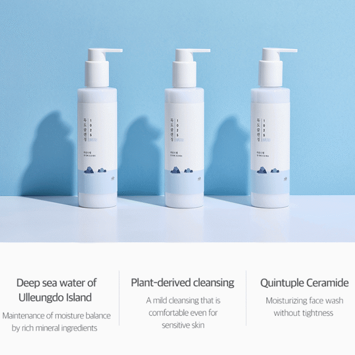 ROUND LAB 1025 Dokdo Cleansing Milk 200ml - EmpressKorea
