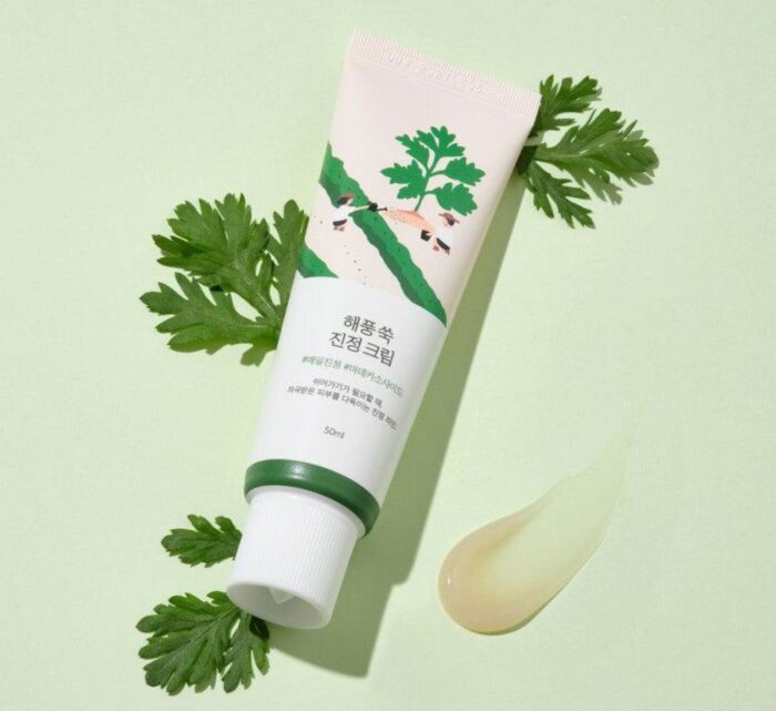 ROUND LAB Mugwort Calming Cream 50ml - EmpressKorea