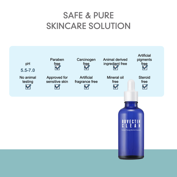 ROVECTIN Clean Forever Young Biome Ampoule 50ml - EmpressKorea