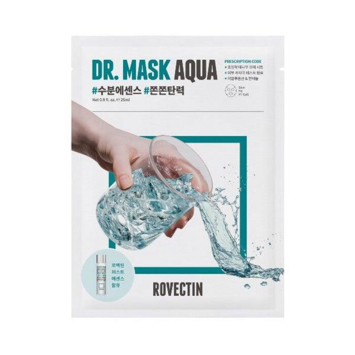 ROVECTIN Skin Essentials Dr. Mask Aqua 25ml*5EA - EmpressKorea