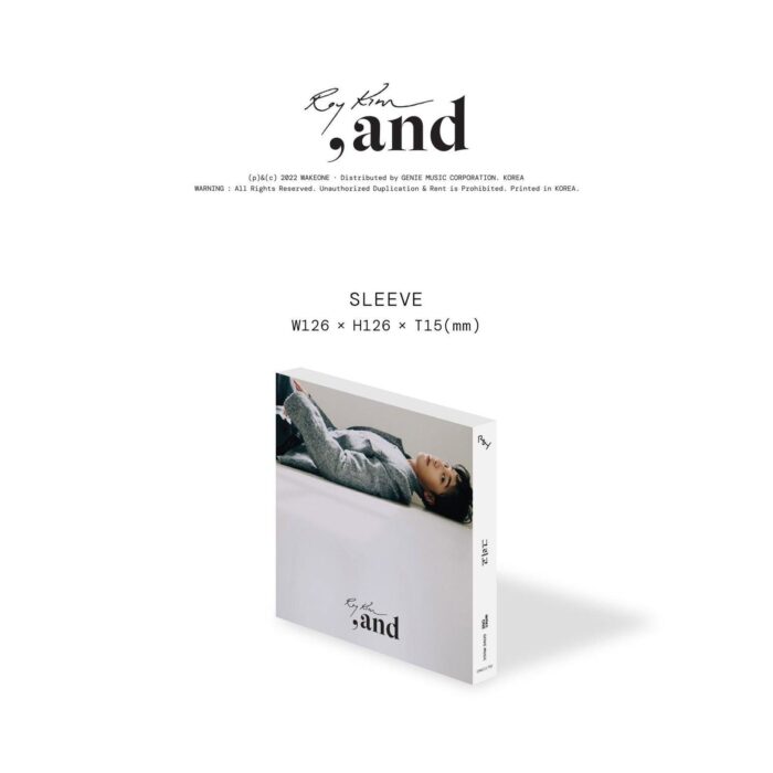 ROY KIM - 4th Full Album: AND - EmpressKorea