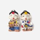 Refrigerator Magnet Red Clay-Nongak - Made in Korea - EmpressKorea