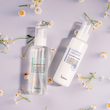 Rokkiss Calendula Skin Toner 150ml  Emulsion 150ml Set - EmpressKorea