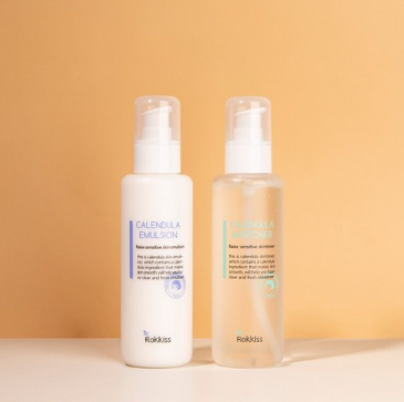 Rokkiss Calendula Skin Toner 150ml  Emulsion 150ml Set - EmpressKorea