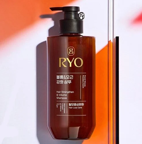 Ryo Heukun Volume Hair Root Strengthening Shampoo Woody Musk Fragrance 480ml - EmpressKorea