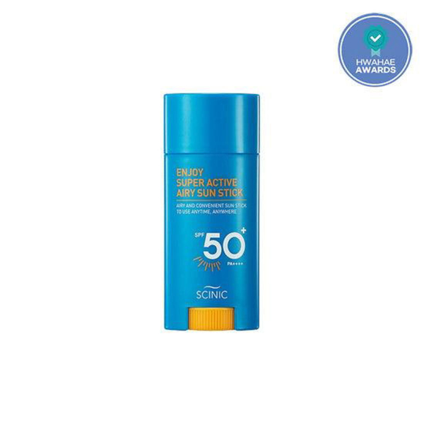 SCINIC Enjoy Super Active Airy Sun Stick SPF 50+ PA++++ 15g - EmpressKorea