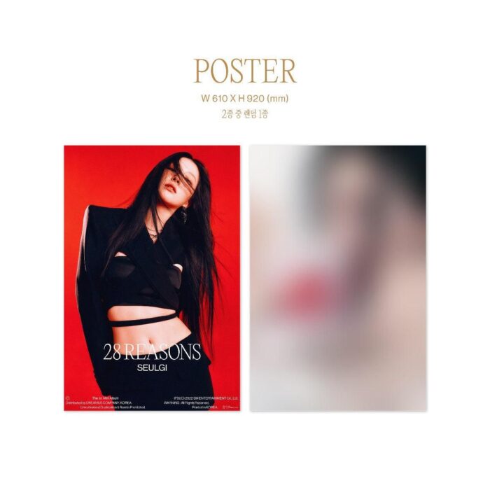 SEULGI - 1st Mini Album: 28 Reasons (Case Ver.) - EmpressKorea