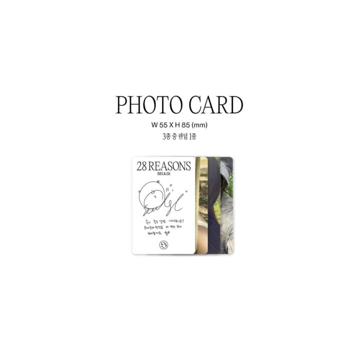 SEULGI - 1st Mini Album: 28 Reasons (Photo Book Ver.) - EmpressKorea