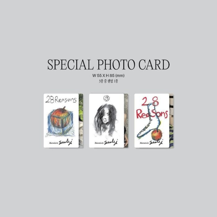 SEULGI - 1st Mini Album: 28 Reasons (Special Ver.) - EmpressKorea