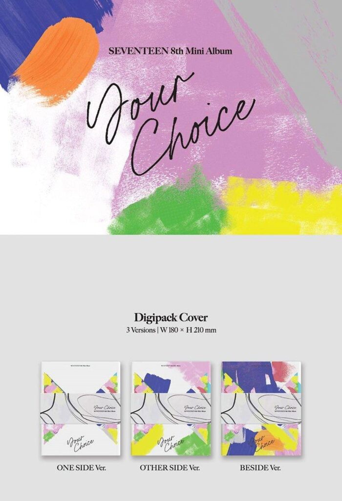 SEVENTEEN - 8th Mini Album: YOUR CHOICE - EmpressKorea