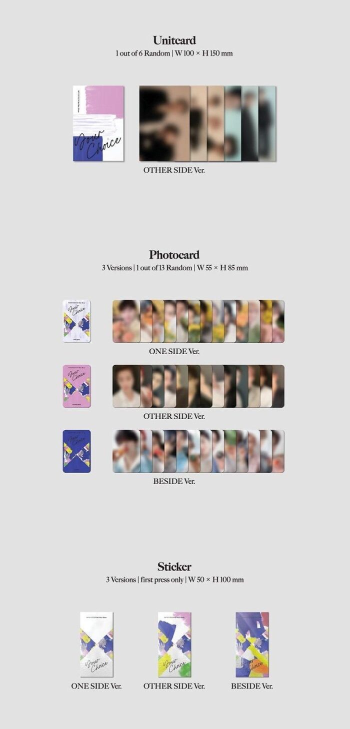 SEVENTEEN - 8th Mini Album: YOUR CHOICE - EmpressKorea