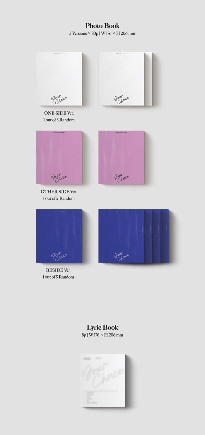 SEVENTEEN - 8th Mini Album: YOUR CHOICE - EmpressKorea