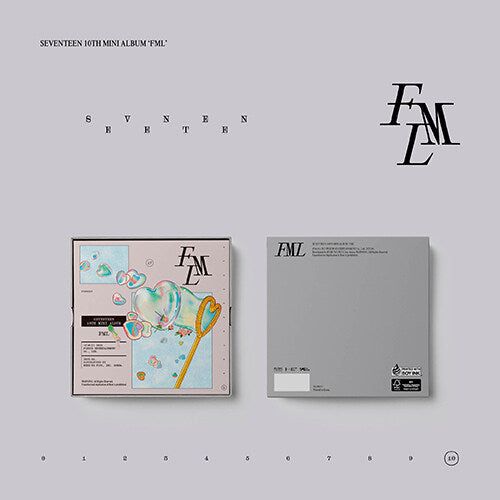 SEVENTEEN 10th Mini Album 'FML' (CARAT Ver.) - EmpressKorea