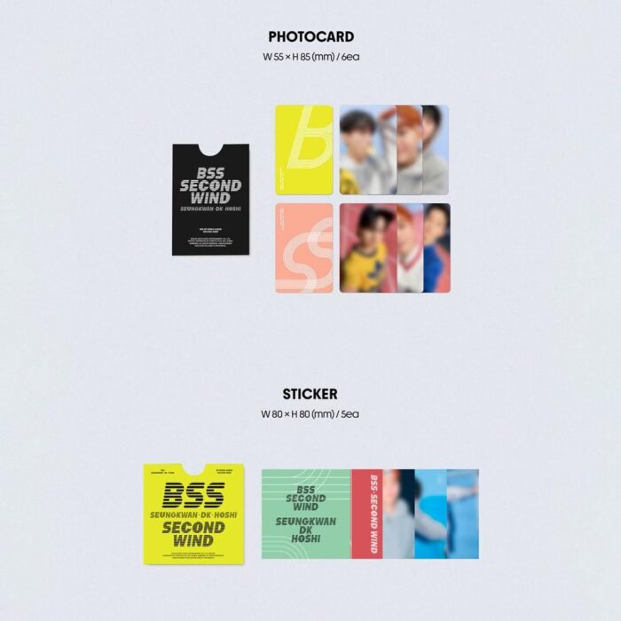 SEVENTEEN BSS - 1st Single Album: SECOND WIND (Special Ver.) - EmpressKorea