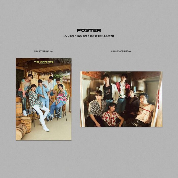 SF9 - 11th Mini Album: THE WAVE OF9 - EmpressKorea
