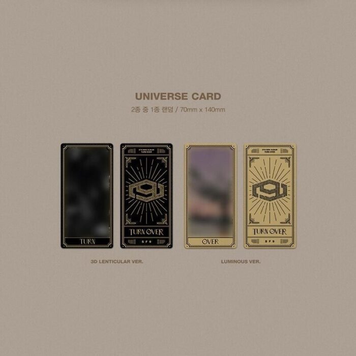SF9 - 9th Mini Album: TURN OVER (Special Edition) - EmpressKorea