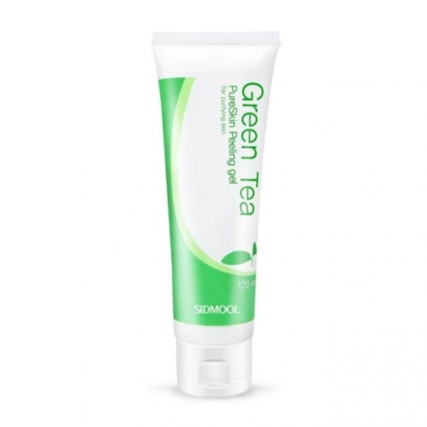 SIDMOOL Green Tea Pure Skin Peeling gel 120ml - EmpressKorea
