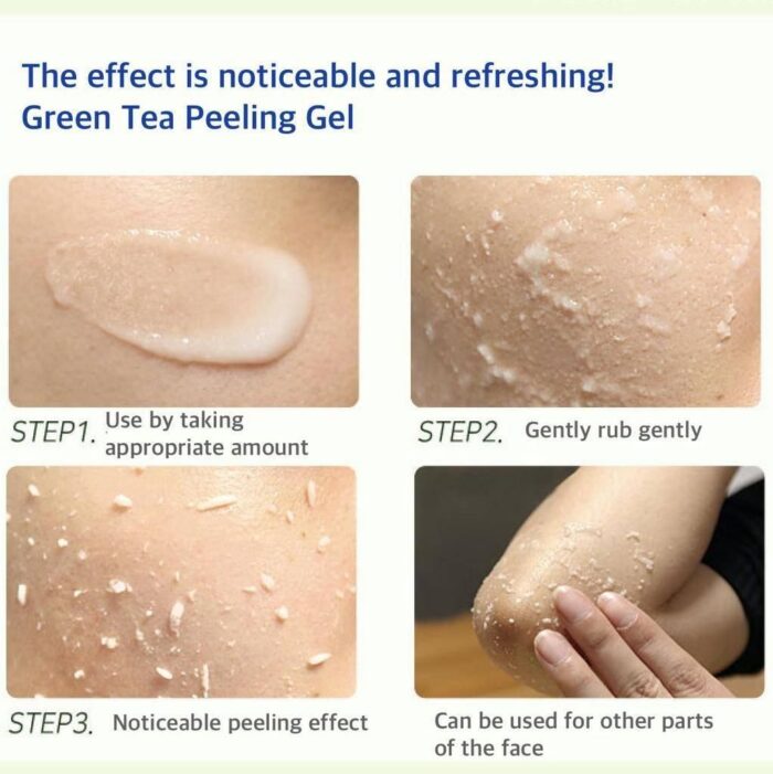 SIDMOOL Green Tea Pure Skin Peeling gel 120ml - EmpressKorea