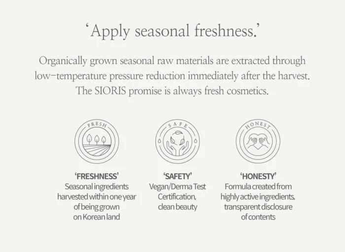 SIORIS Time Is Running Out Mist 100ml - EmpressKorea