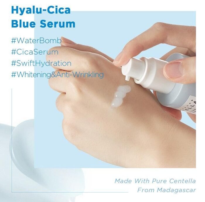 SKIN1004 Madagascar Centella Hyalu-Cica Blue Serum 50ml - EmpressKorea