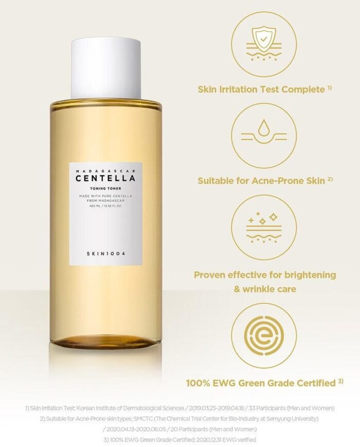 SKIN1004 Madagascar Centella Toning Toner 400ml - EmpressKorea