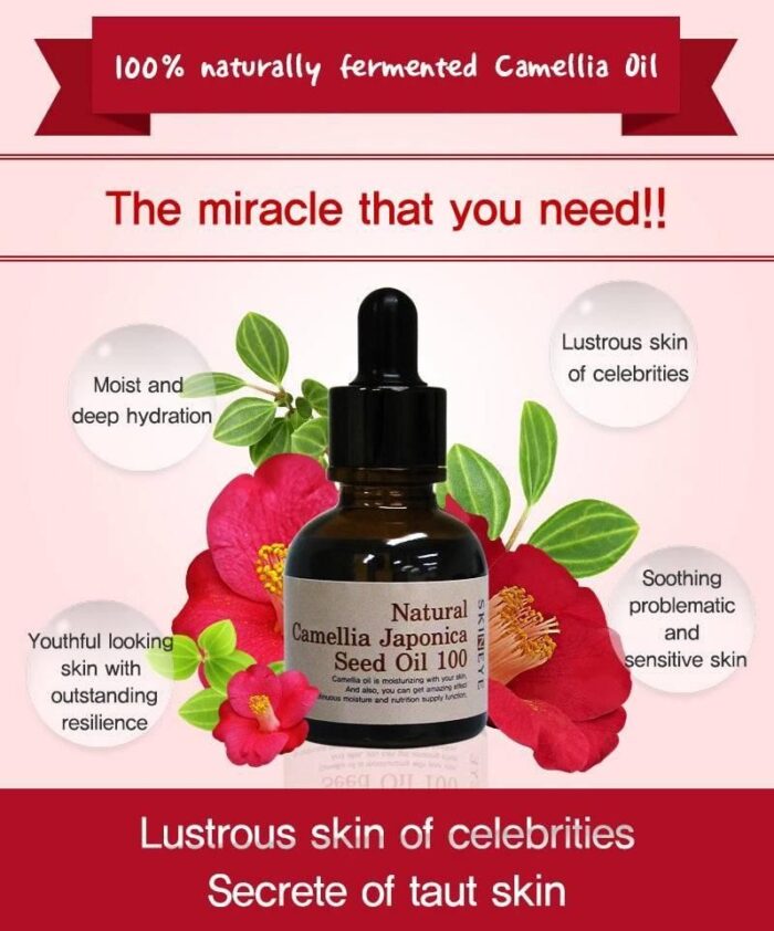 SKINEYE natural camellia japonica seed oil 100 20ml - EmpressKorea