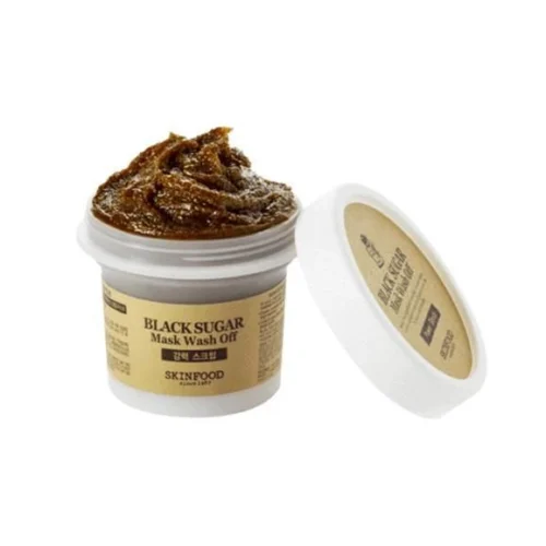 SKINFOOD Black Sugar Mask Wash Off 100g - EmpressKorea