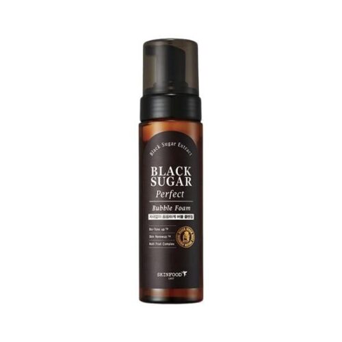 SKINFOOD Black Sugar Perfect Bubble Foam 200ml - EmpressKorea
