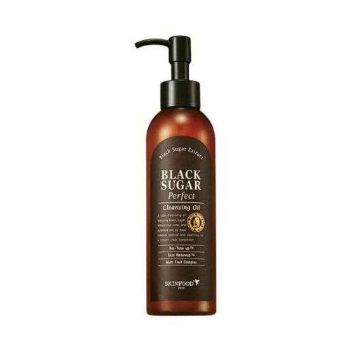 SKINFOOD Black Sugar Perfect Cleansing Oil 200ml - EmpressKorea