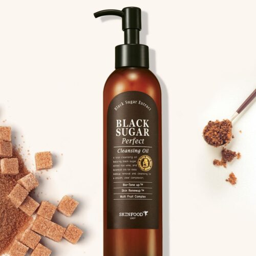 SKINFOOD Black Sugar Perfect Cleansing Oil 300ml - EmpressKorea