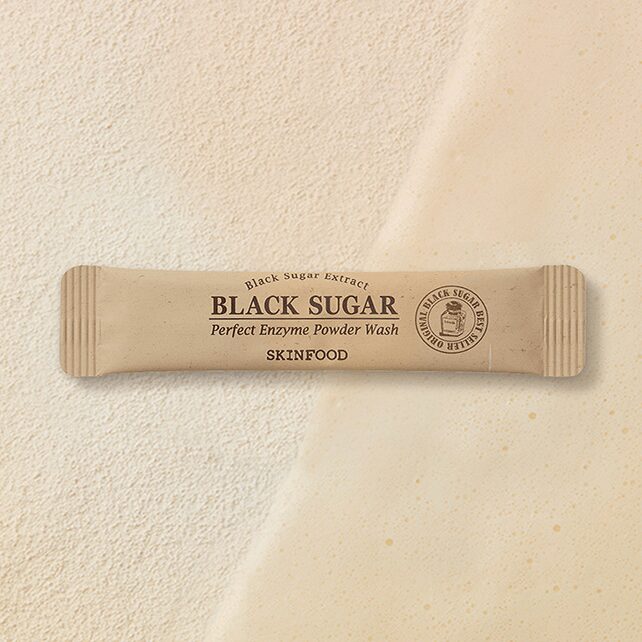 SKINFOOD Black Sugar Perfect Enzyme Powder Wash 1.2g*30EA - EmpressKorea