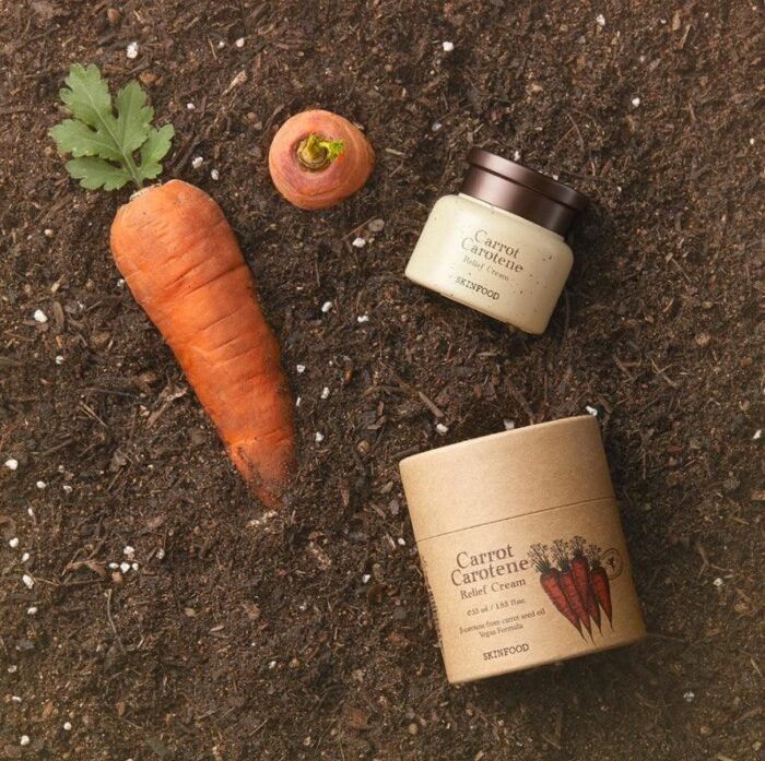 SKINFOOD Carrot Carotene Relief Cream 55ml - EmpressKorea