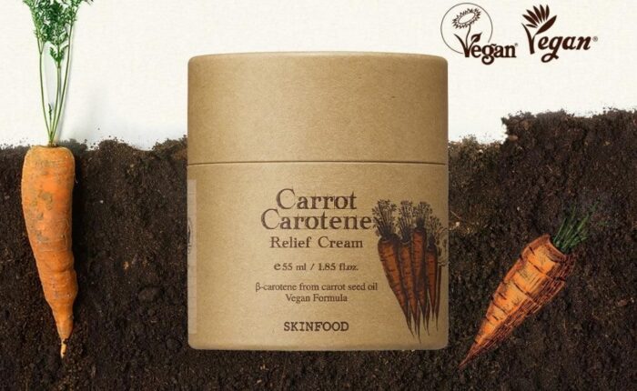 SKINFOOD Carrot Carotene Relief Cream 55ml - EmpressKorea
