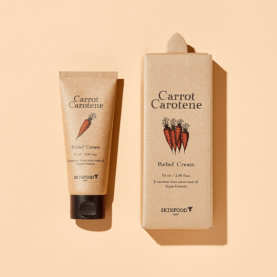 SKINFOOD Carrot Carotene Relief Cream (Tube Type) 70ml - EmpressKorea