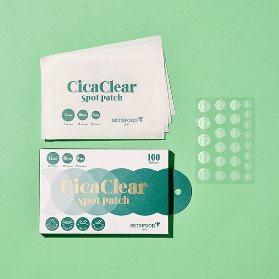 SKINFOOD Cica Clear Spot Patch (100 patches) 1EA - EmpressKorea