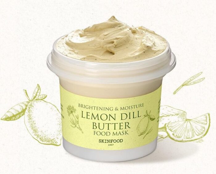 SKINFOOD Lemon Dill Butter Food Mask 120g - EmpressKorea
