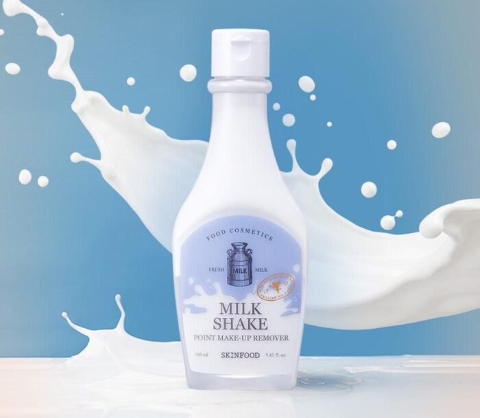 SKINFOOD Milk Shake Point Make-Up Remover 160ml - EmpressKorea