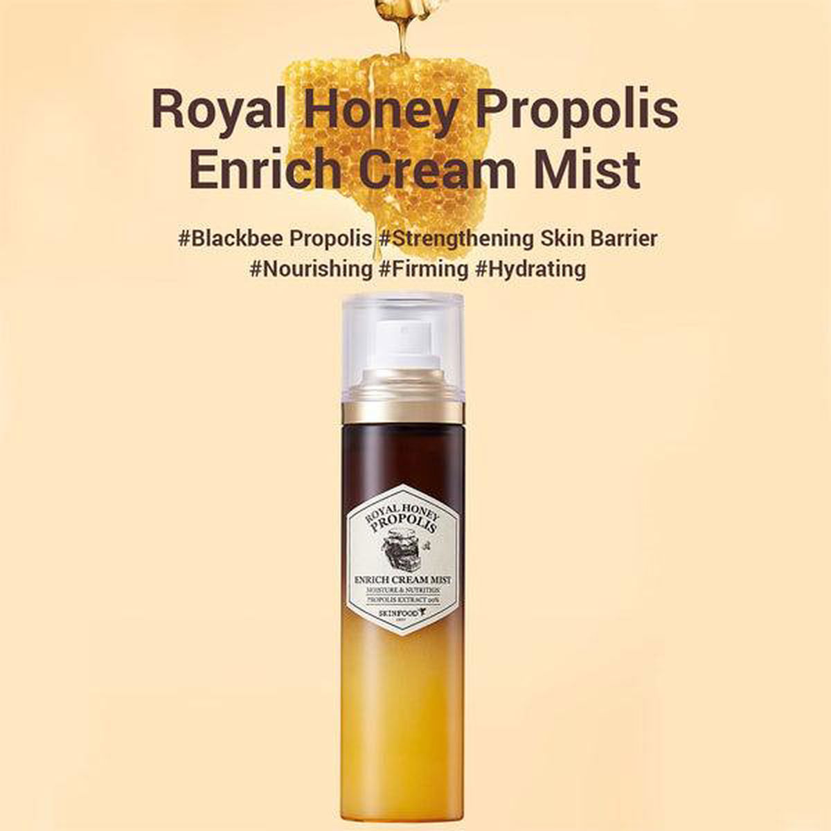 SKINFOOD Royal Honey Propolis Enrich Cream Mist 120ml - EmpressKorea