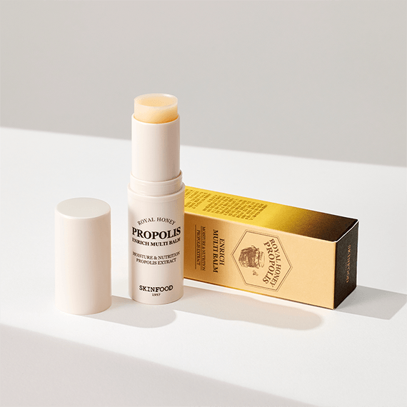 SKINFOOD Royal Honey Propolis Enrich Multi Balm 9g - EmpressKorea